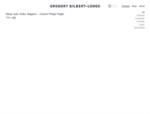 Tablet Screenshot of gilbert-lodge.com